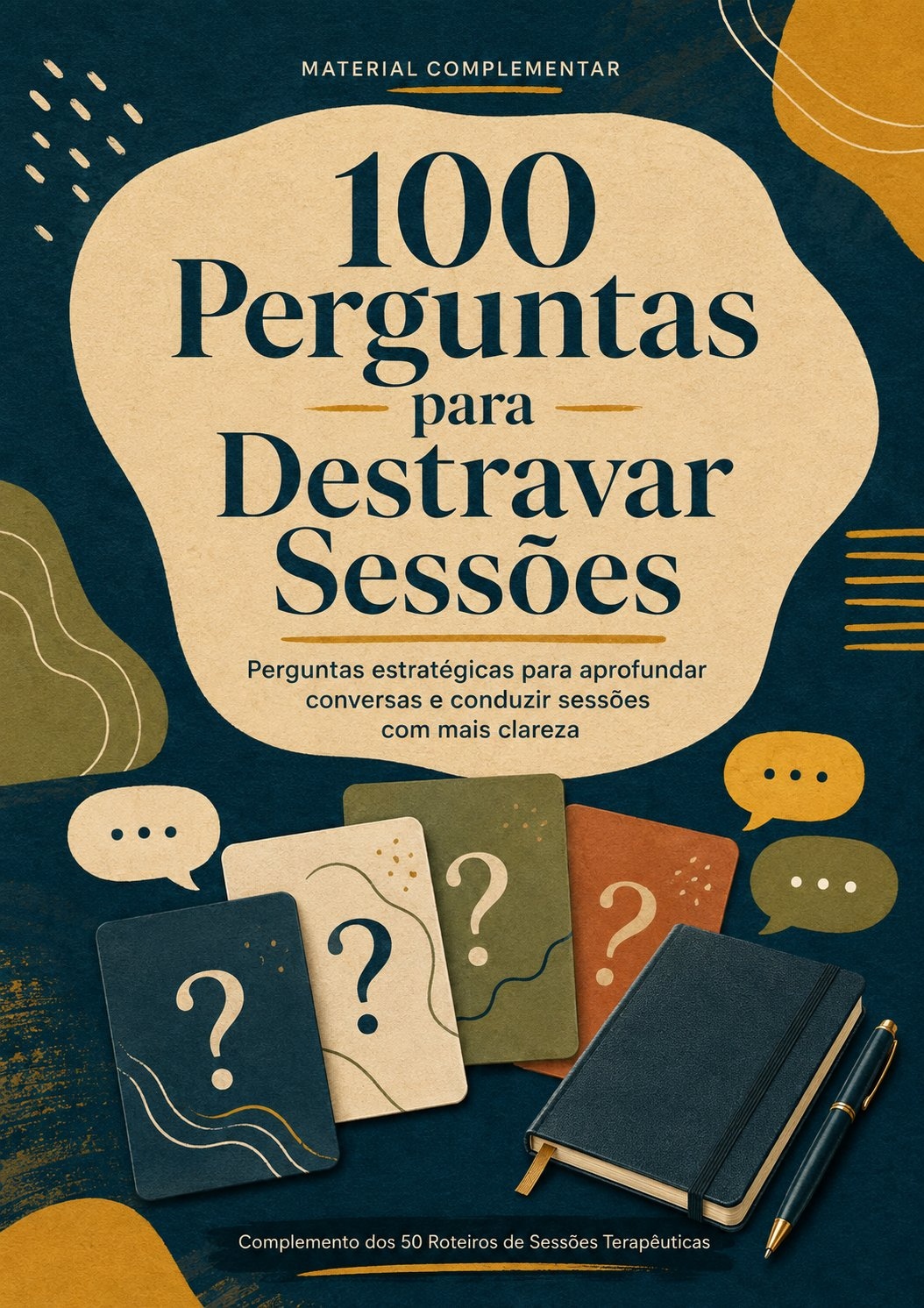 Capa do Bônus 2: 100 Perguntas para Destravar Sessões